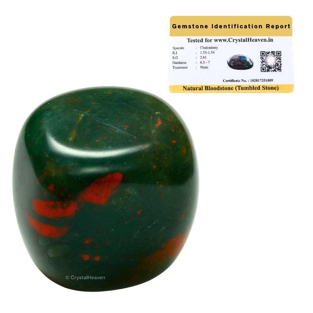 Tumbled Bloodstone Stones (30 Gram)