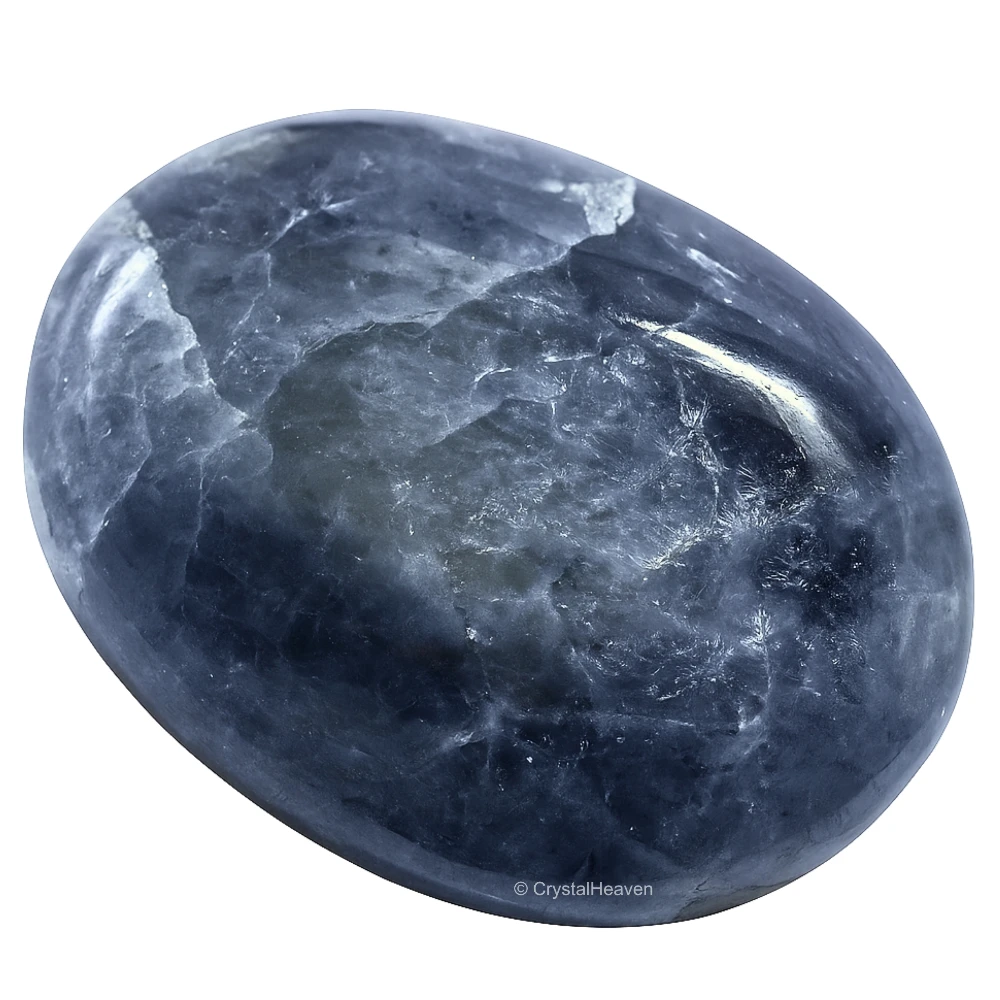 Iolite Palm Stone