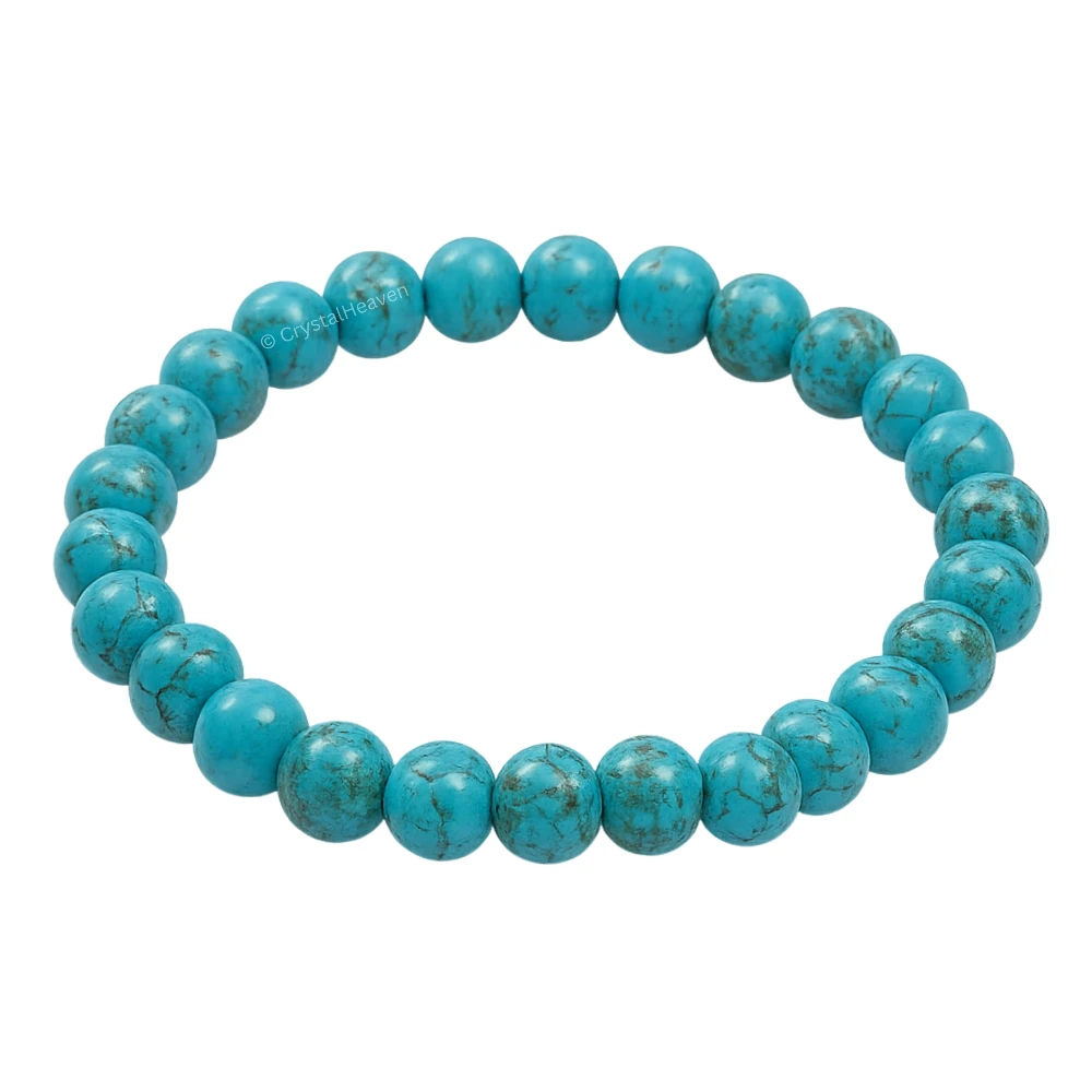 Stabilized Turquoise Bracelet (Elastic)