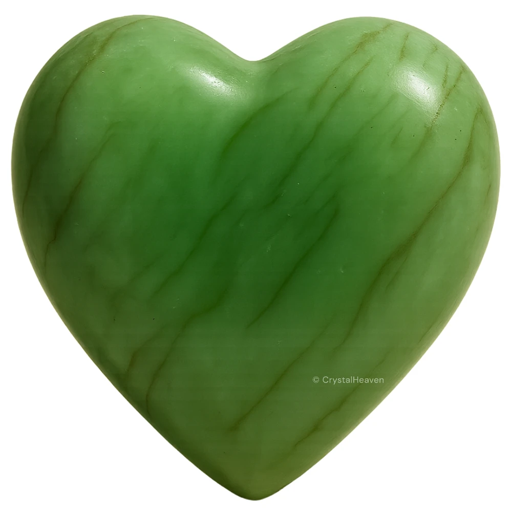 Light Green Aventurine Heart
