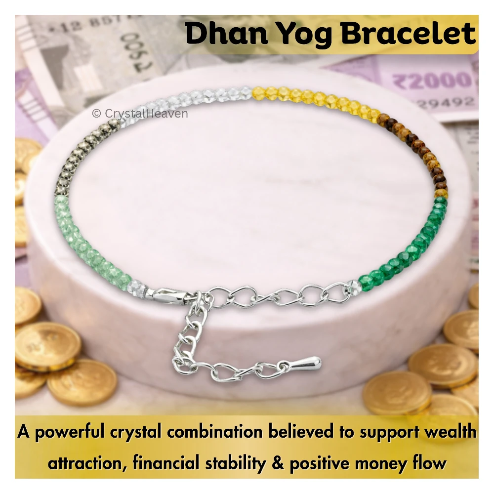 Dhanyog Bracelets - 2mm Faceted Beads