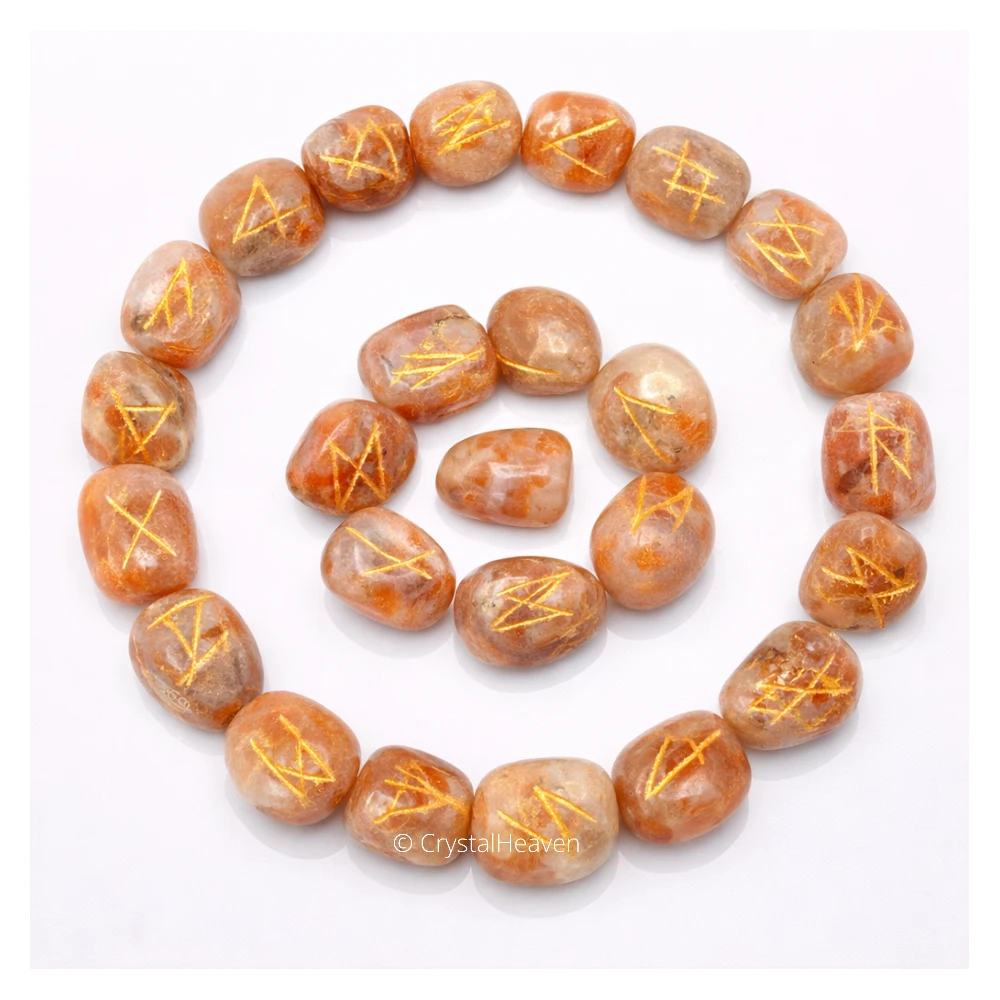 Sunstone Rune Stones Set
