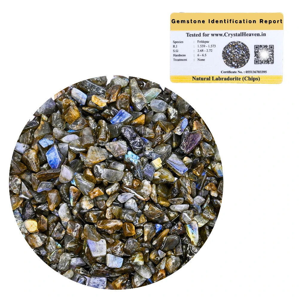Labradorite Chips (500 gram)
