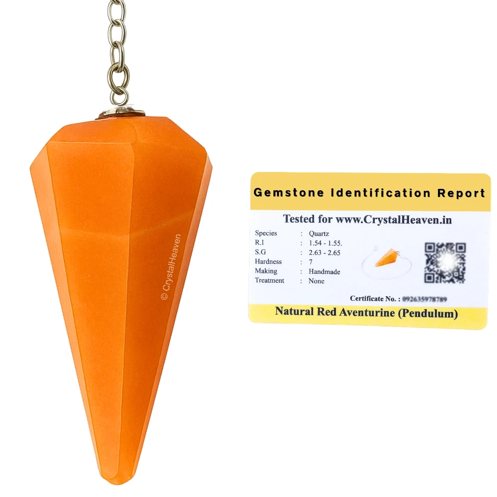 Red Aventurine Pendulum