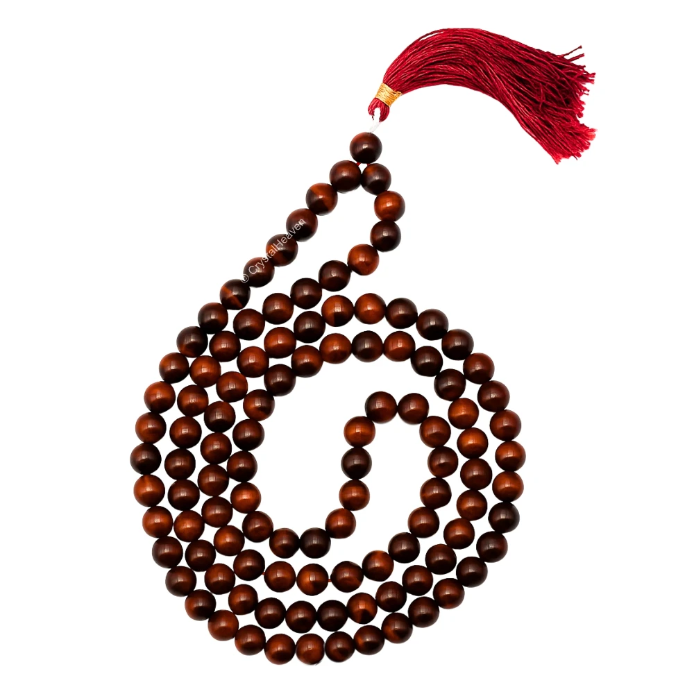 Red Tiger Japa Mala