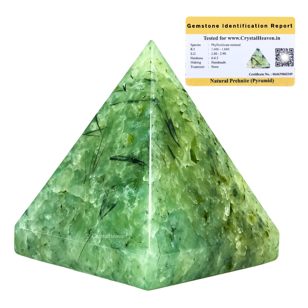 Prehnite Pyramid (2 Inch)