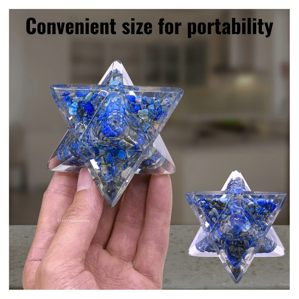 Lapis Lazuli Orgone Merkaba