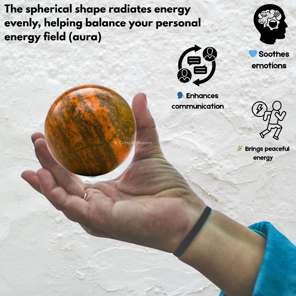 Unakite Sphere (2 Inch)