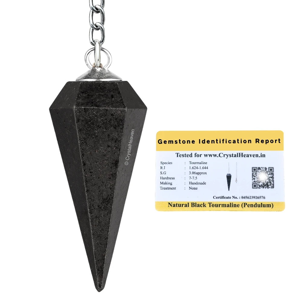 Black Tourmaline Pendulum