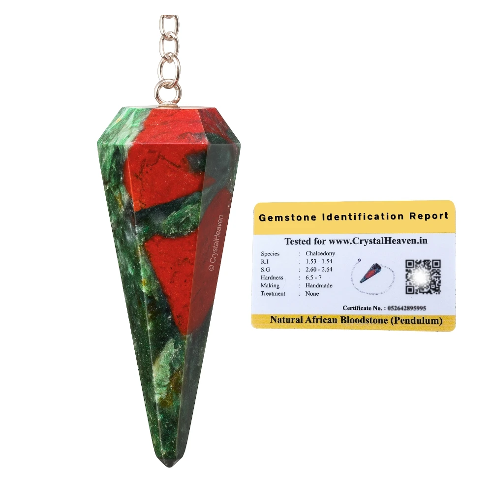 African Bloodstone Pendulum
