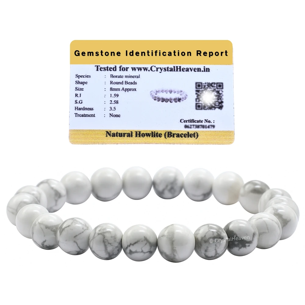 Howlite Bracelet (Elastic)