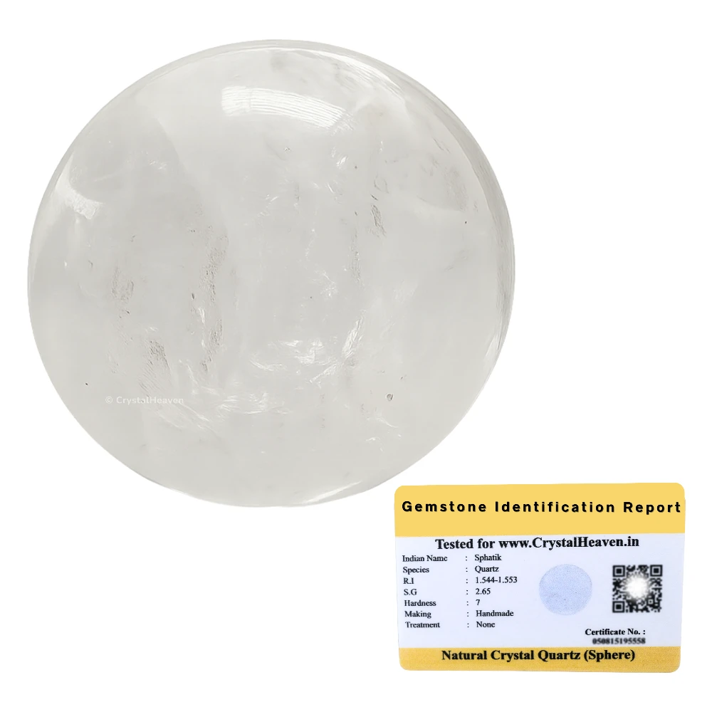 Clear Quartz Sphere (2 Inch)