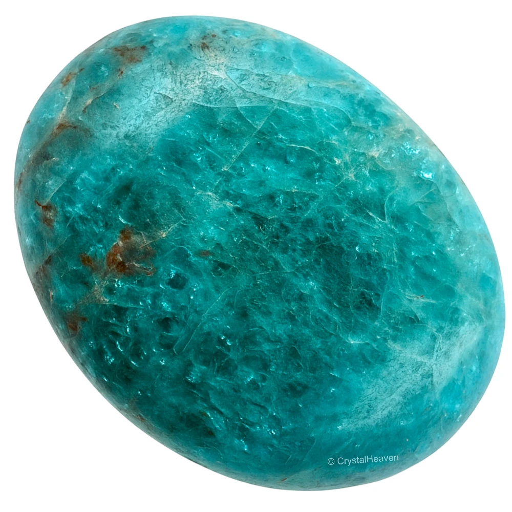 Green Apatite Palm Stone