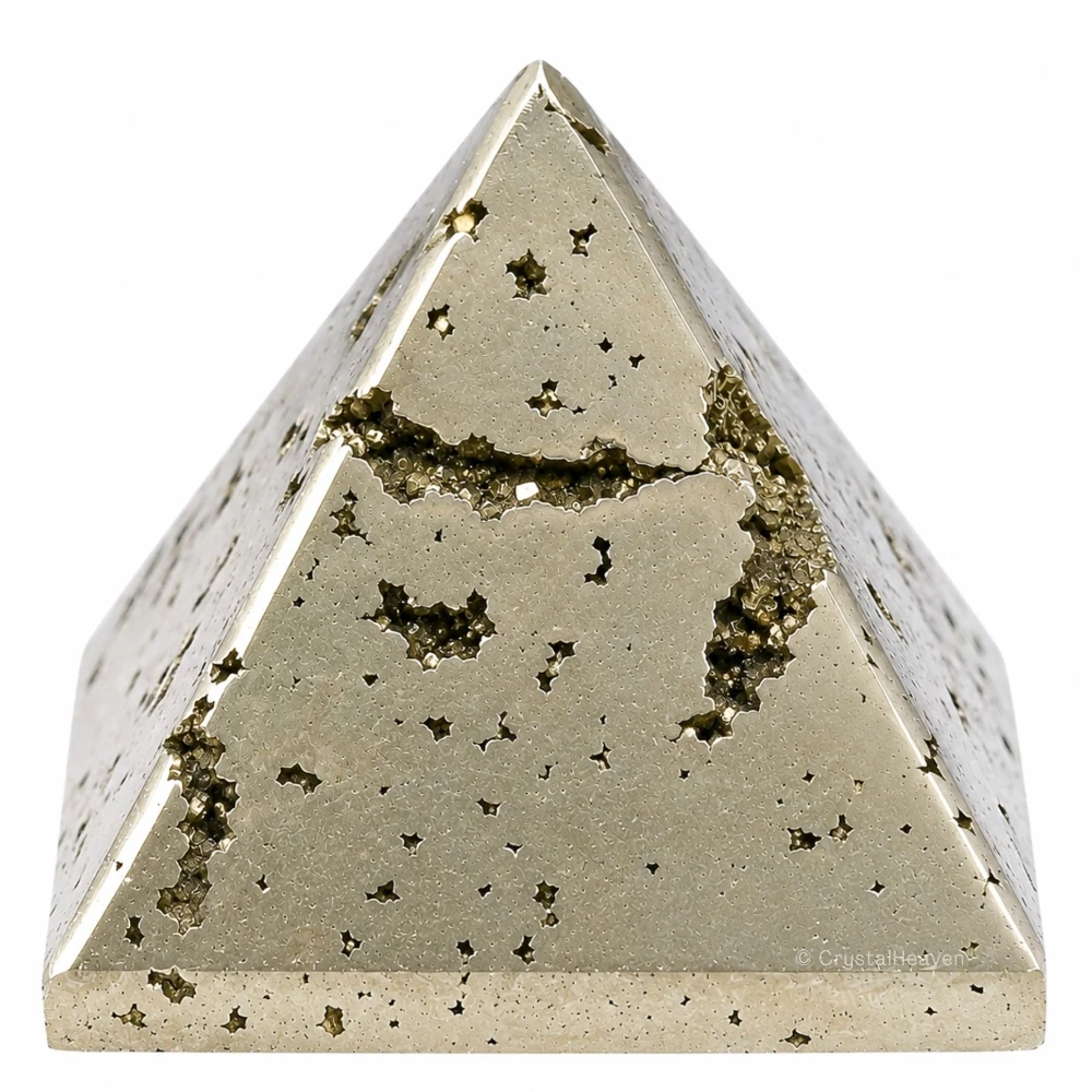 Raw Pyrite Pyramid (1.5 Inch)