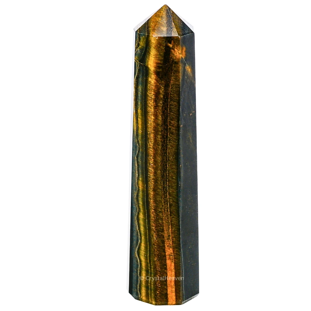 Multi Tiger Eye Crystal Tower (3" to 4" inch)