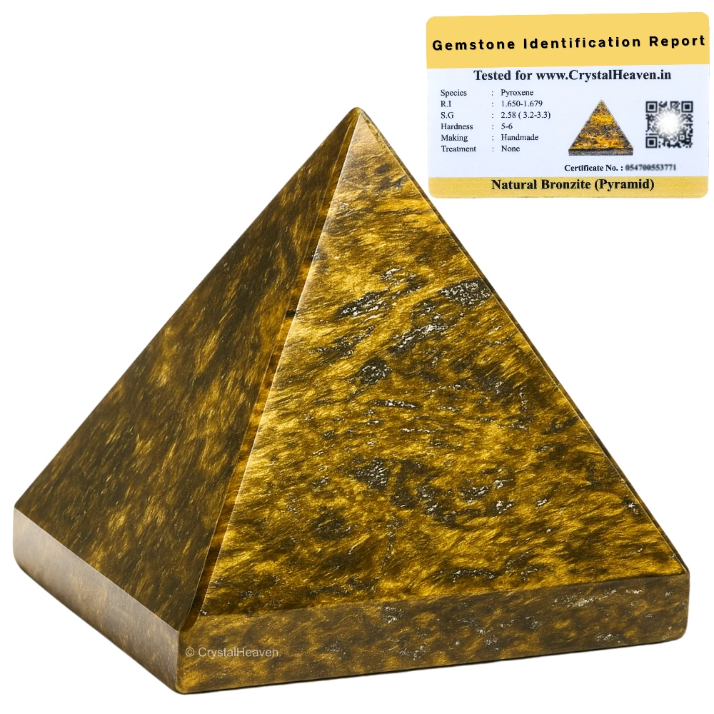 Bronzite Pyramid (1 Inch)