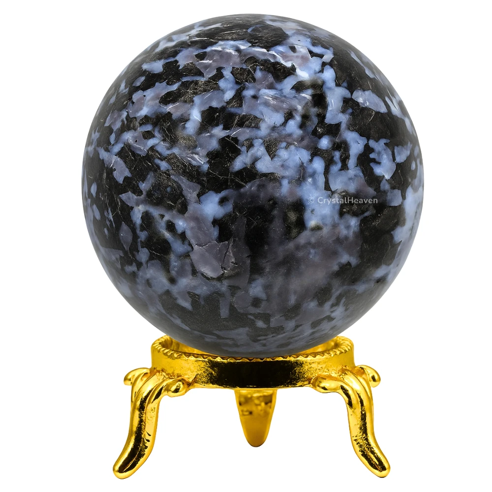 Indigo Gabbro Sphere (2 Inch)