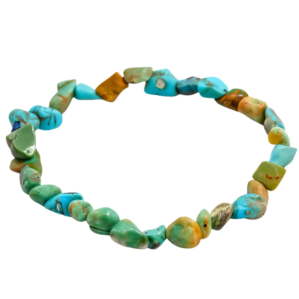 Chrysocolla Tumbled Bracelet (Elastic)