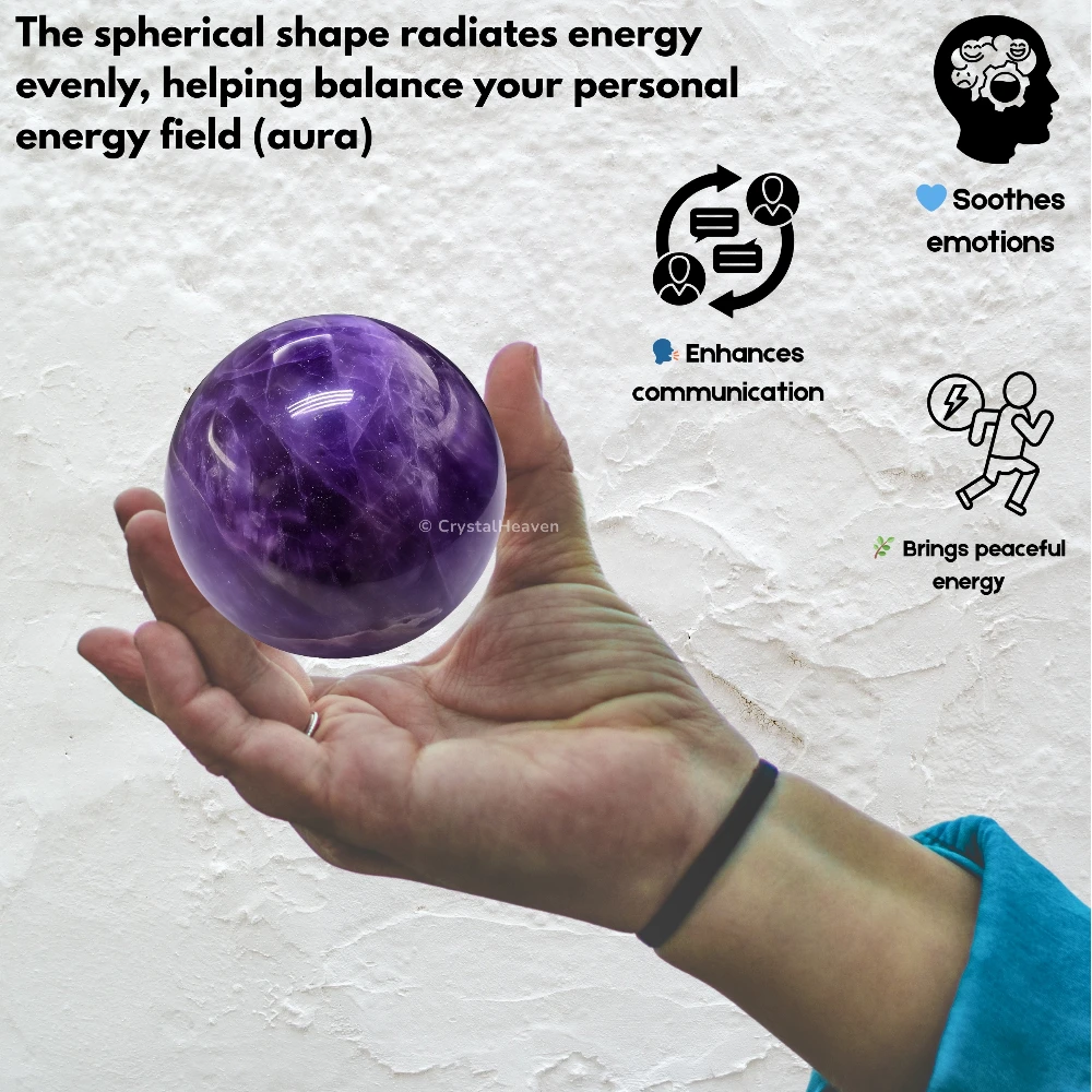Amethyst Sphere (2 Inch)