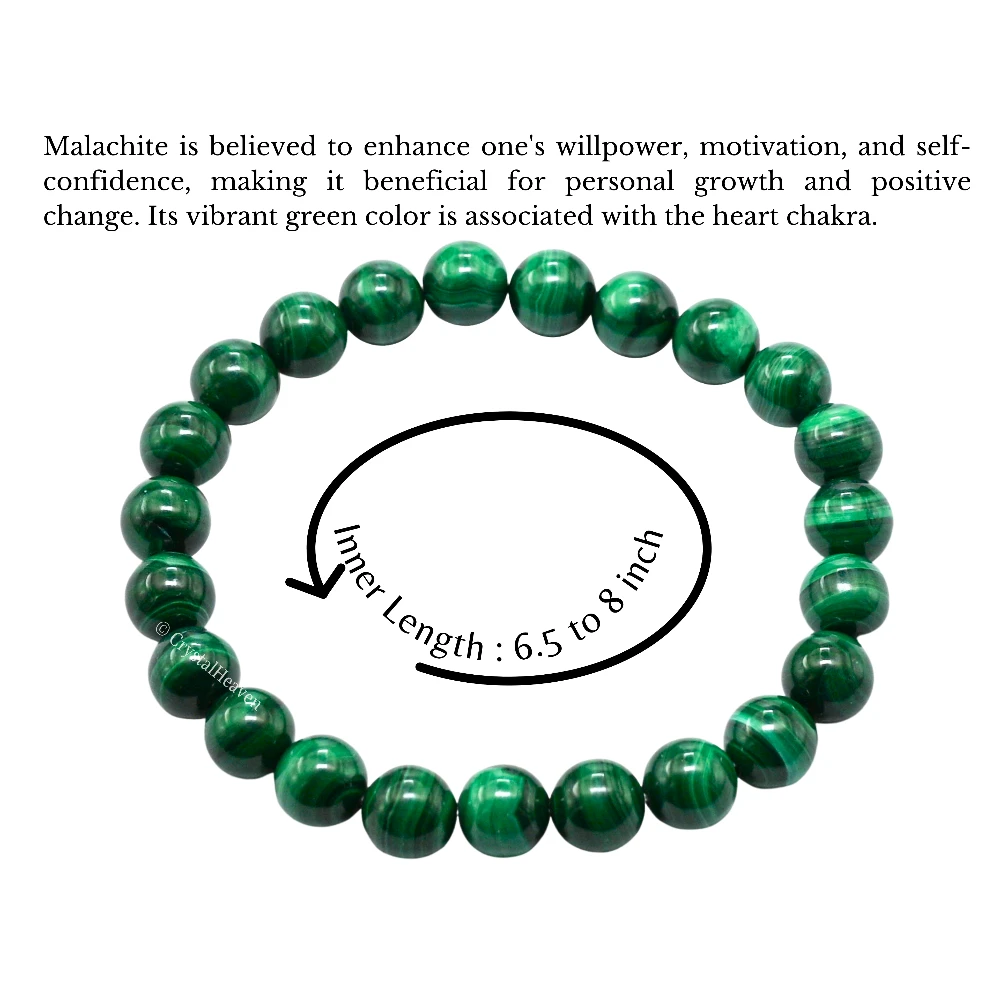 Malachite Bracelet (Elastic)