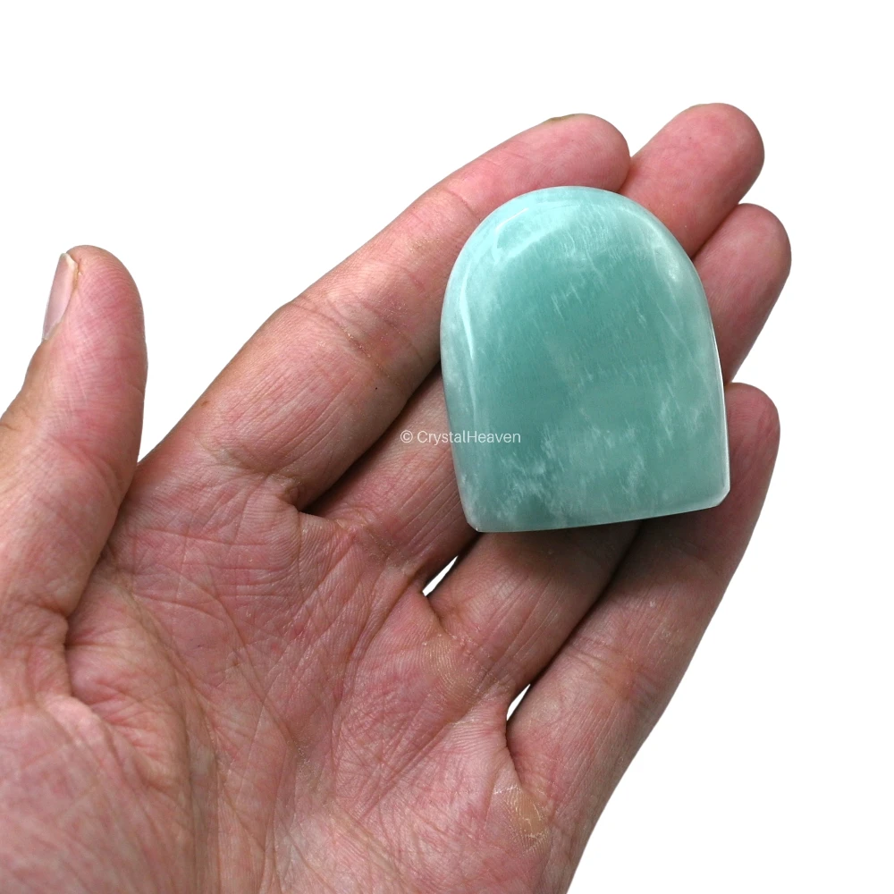 Amazonite Standing Palm Stone (Regular)