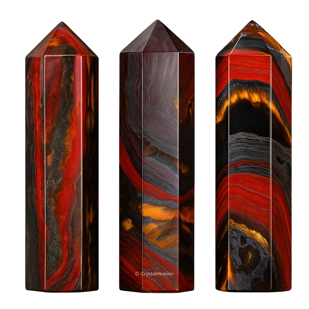 Iron Tiger Eye Pencil Points (Set of 50)