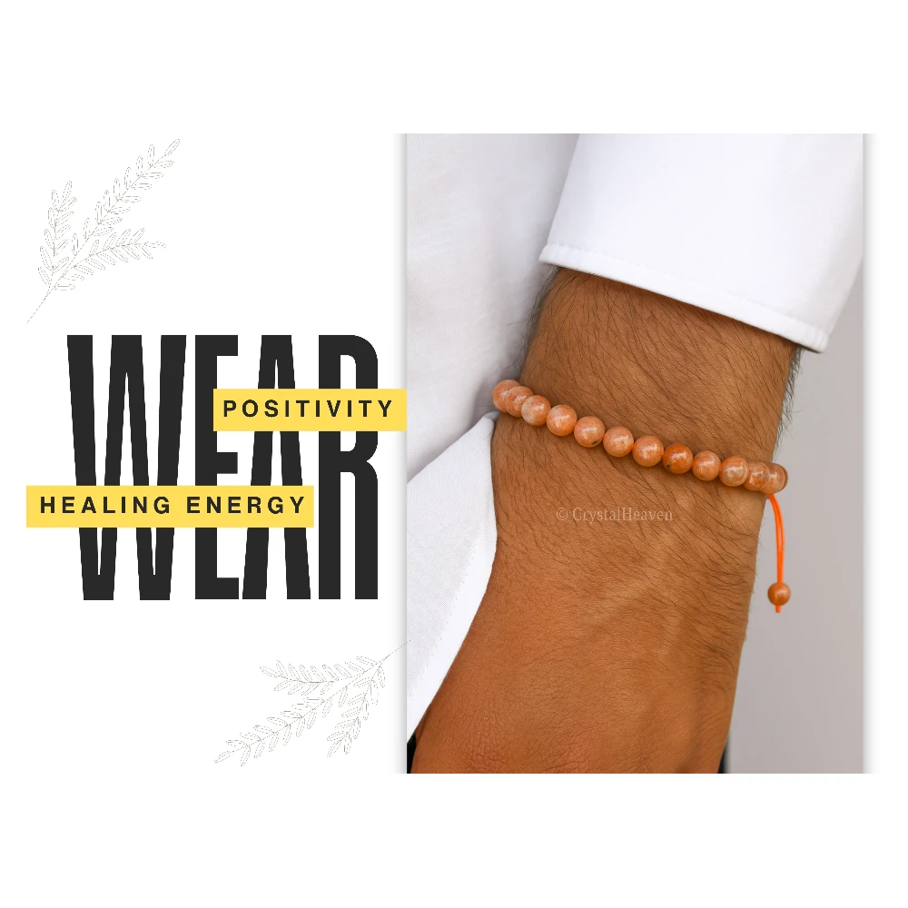 Sunstone Bracelet (Adjustable)