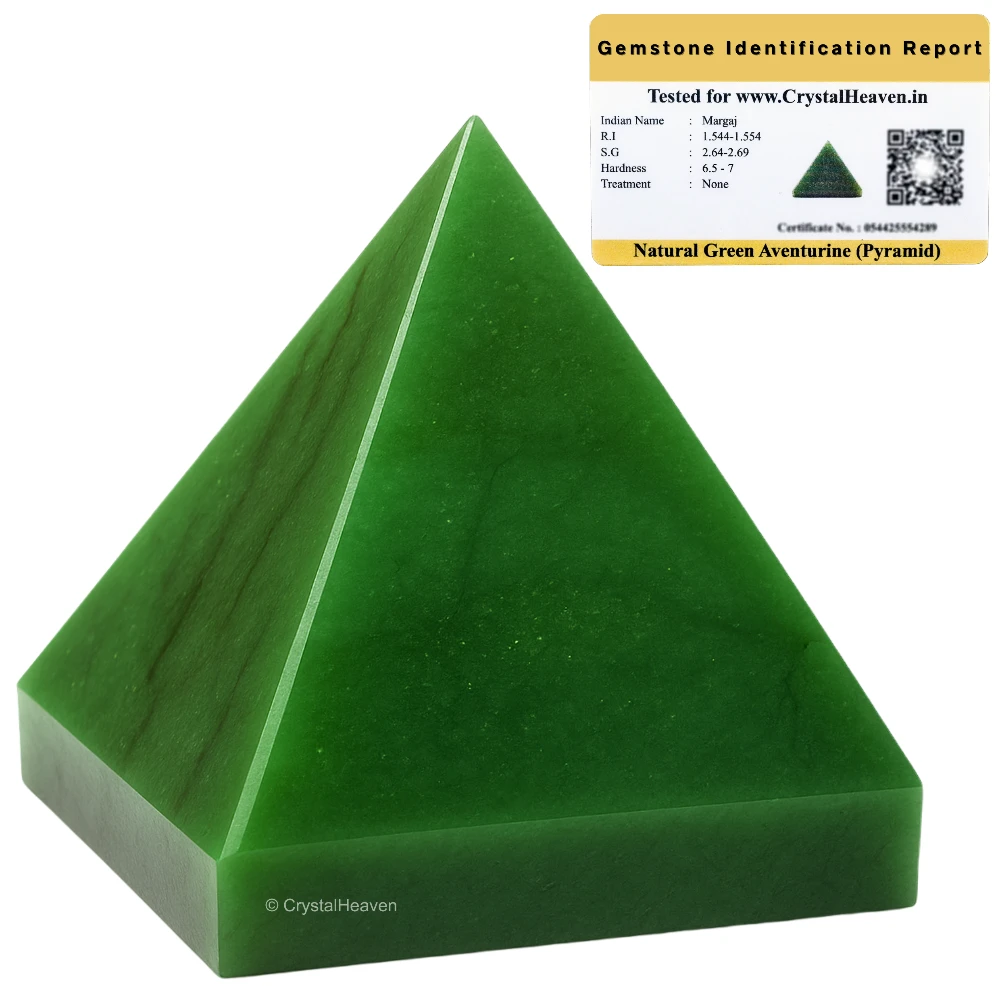 Green aventurine Pyramid (1 Inch)