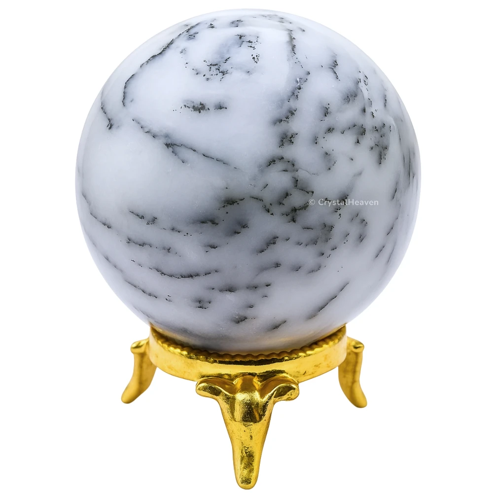 Dendrite Opal Sphere (2 Inch)