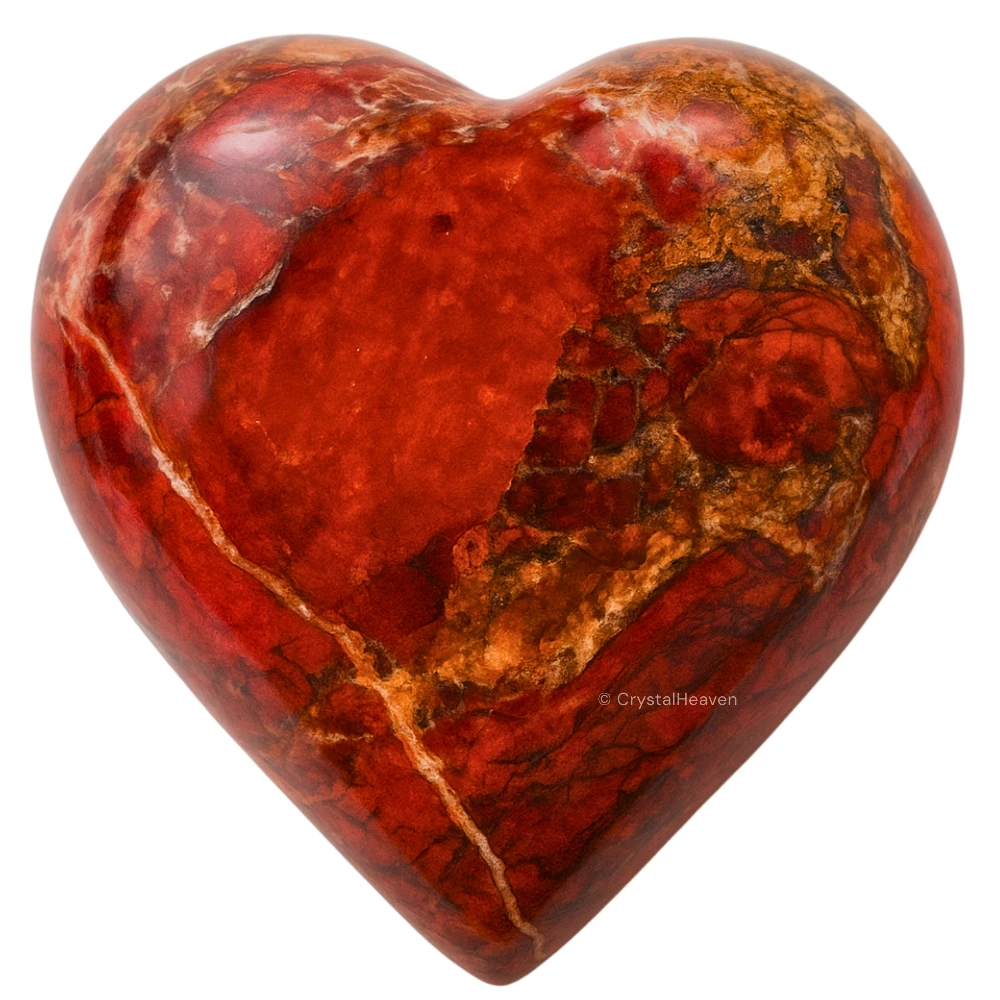 Brecciated Jasper Heart