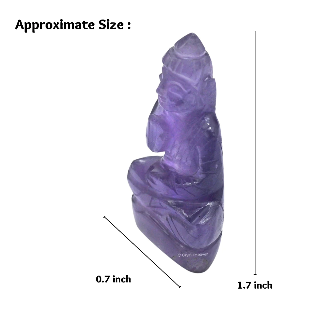 Amethyst Buddha Statue