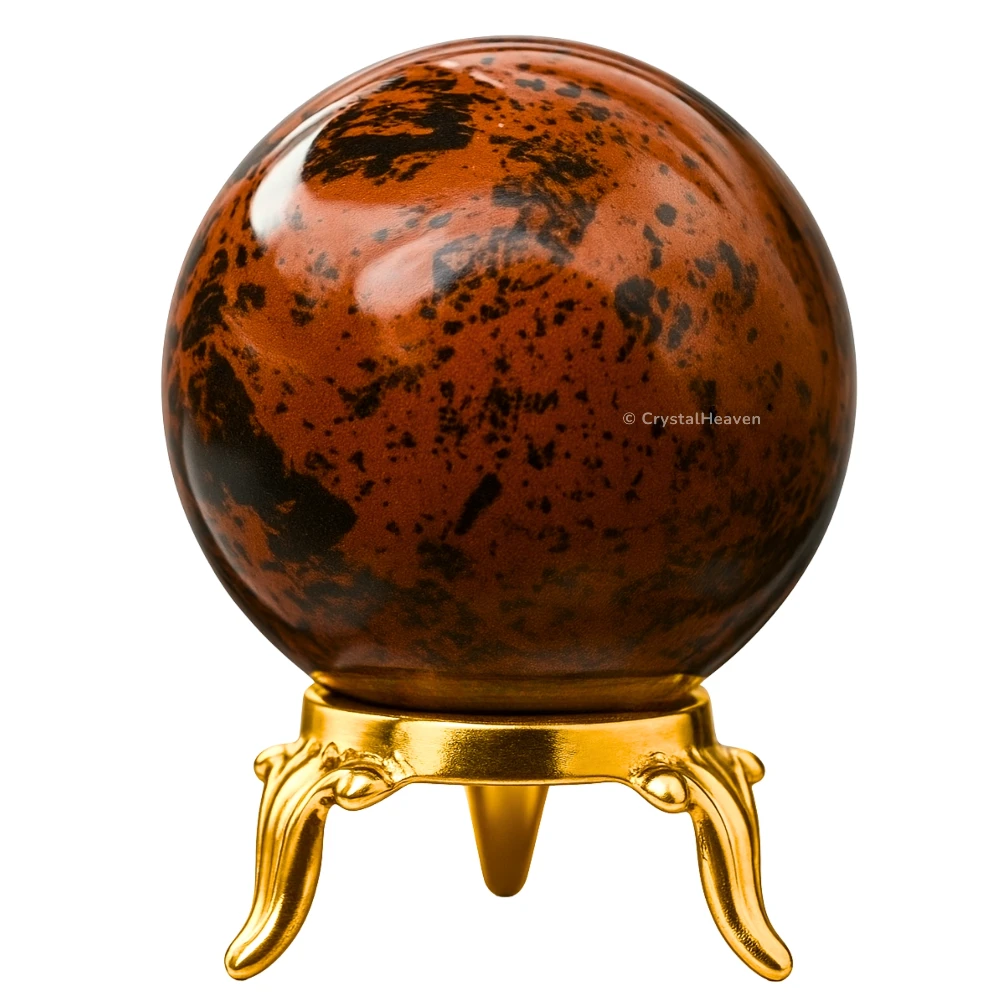 Mahogany Obsidian Sphere (1.5 Inch)