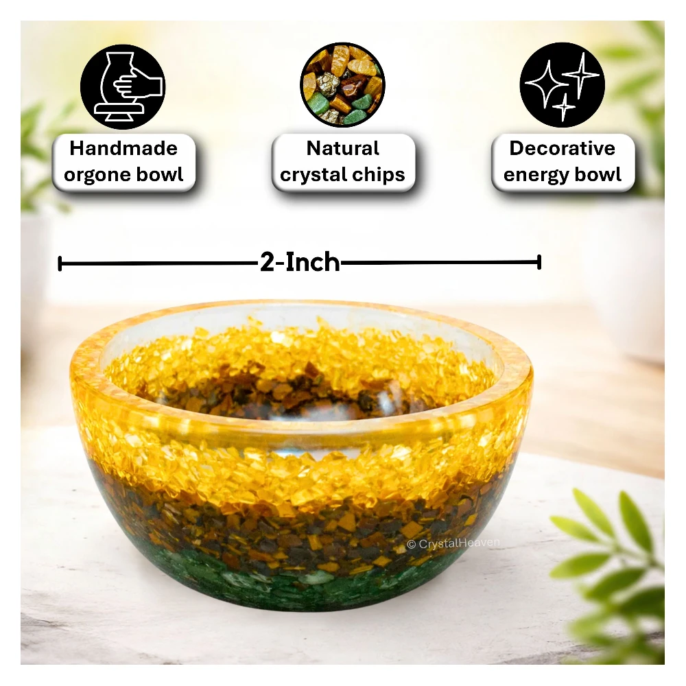 Dhanyog Orgone Bowl (2 Inch)