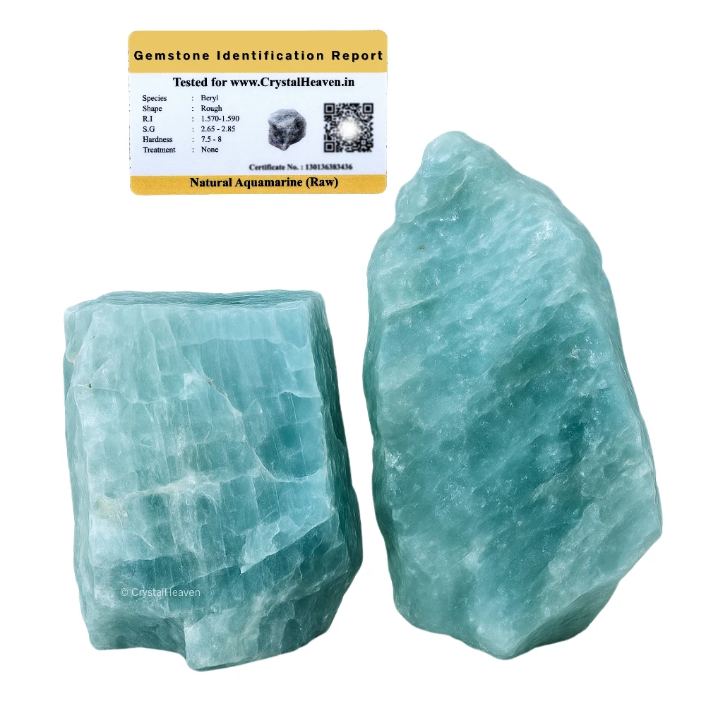 Raw Aquamarine Crystals (1 Piece)