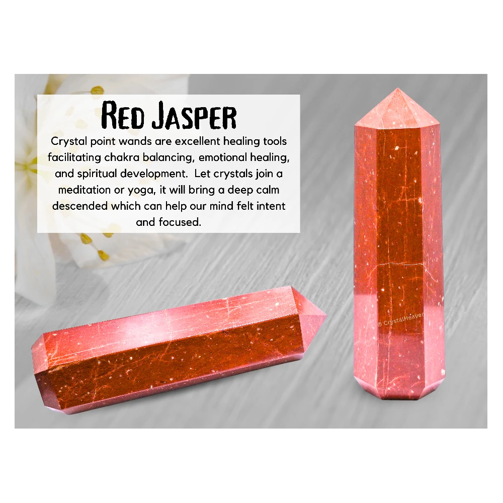 Large Red Jasper Tower