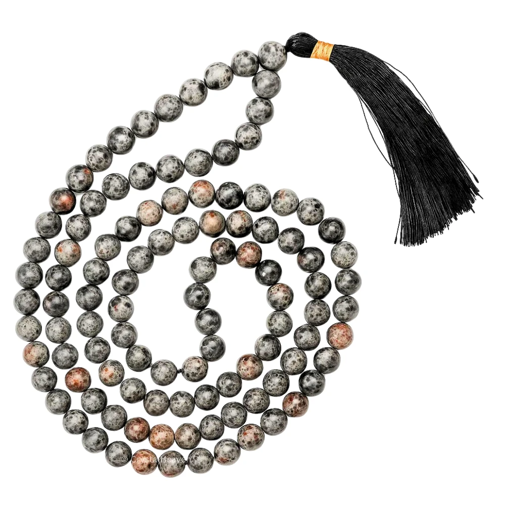 Yooperlite Japa Mala (Without Knot)