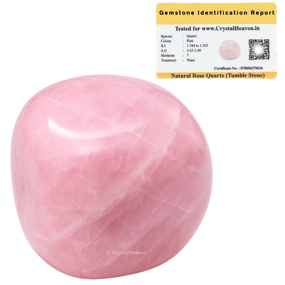 Tumbled Rose Quartz Stones (30 Gram)