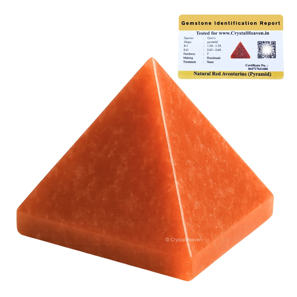 Red Aventurine Pyramid (2Inch)