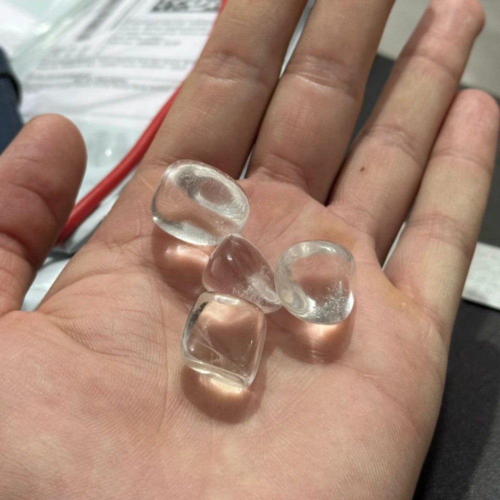 Clear quartz Tumbled (A-Grade)- Custom order for PARAMOUNT ENERGY