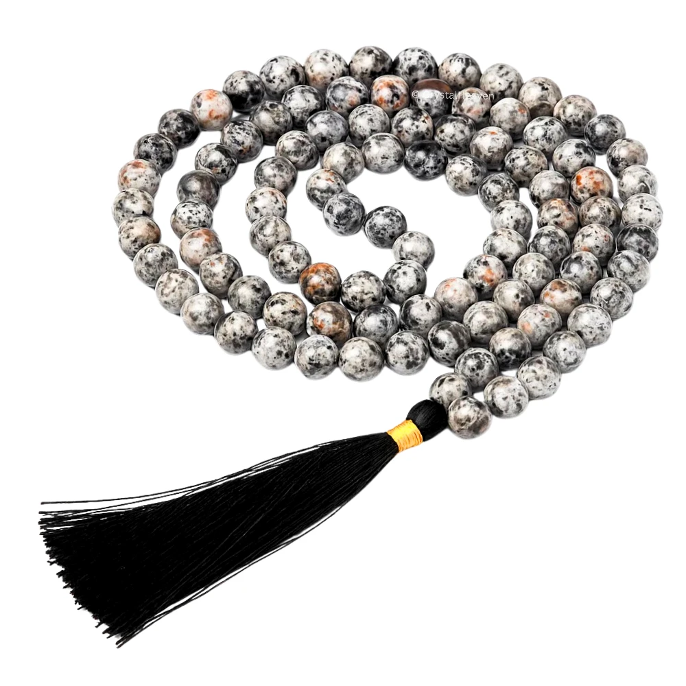Yooperlite Japa Mala (Without Knot)