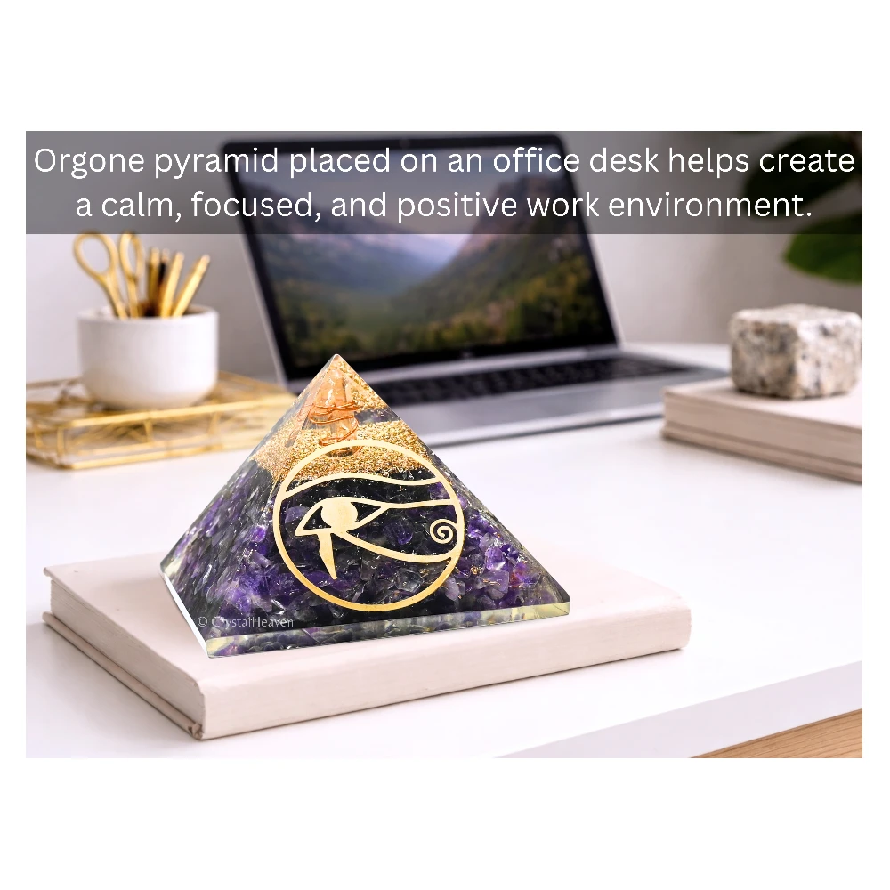 Amethyst Orgone Pyramid (RA)