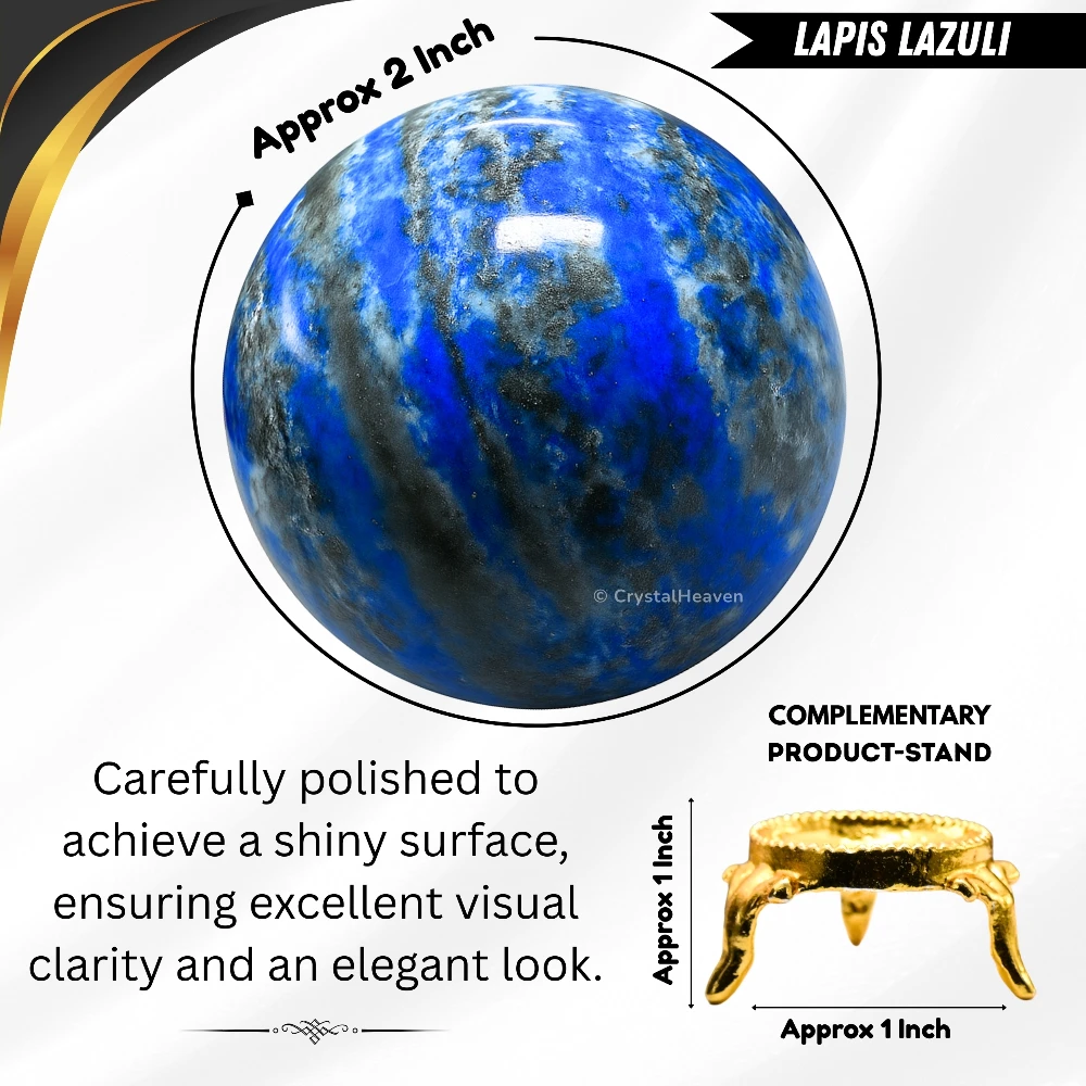 Lapis Lazuli Sphere (2 Inch)