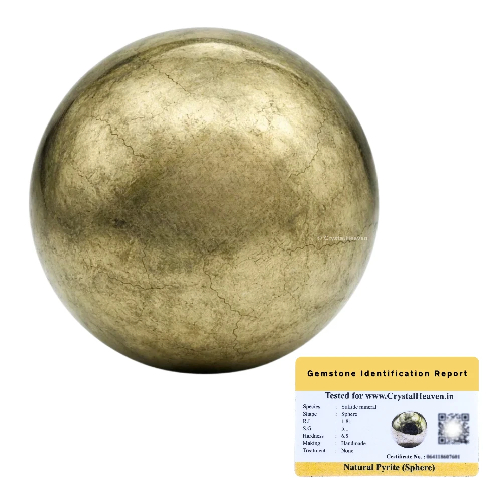 Pyrite Sphere (2 Inch)