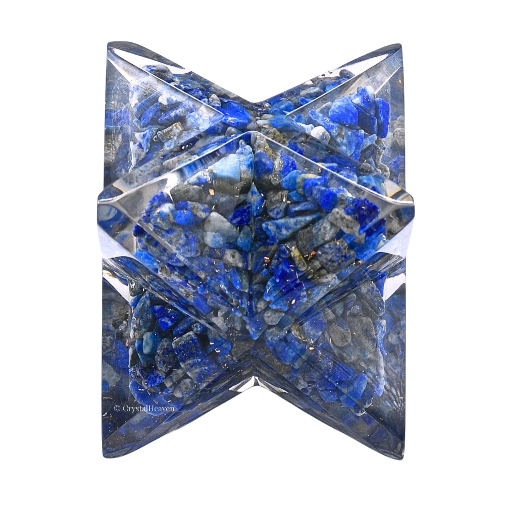 Lapis Lazuli Orgone Merkaba