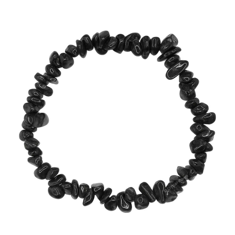 Black Tourmaline Chips Bracelet