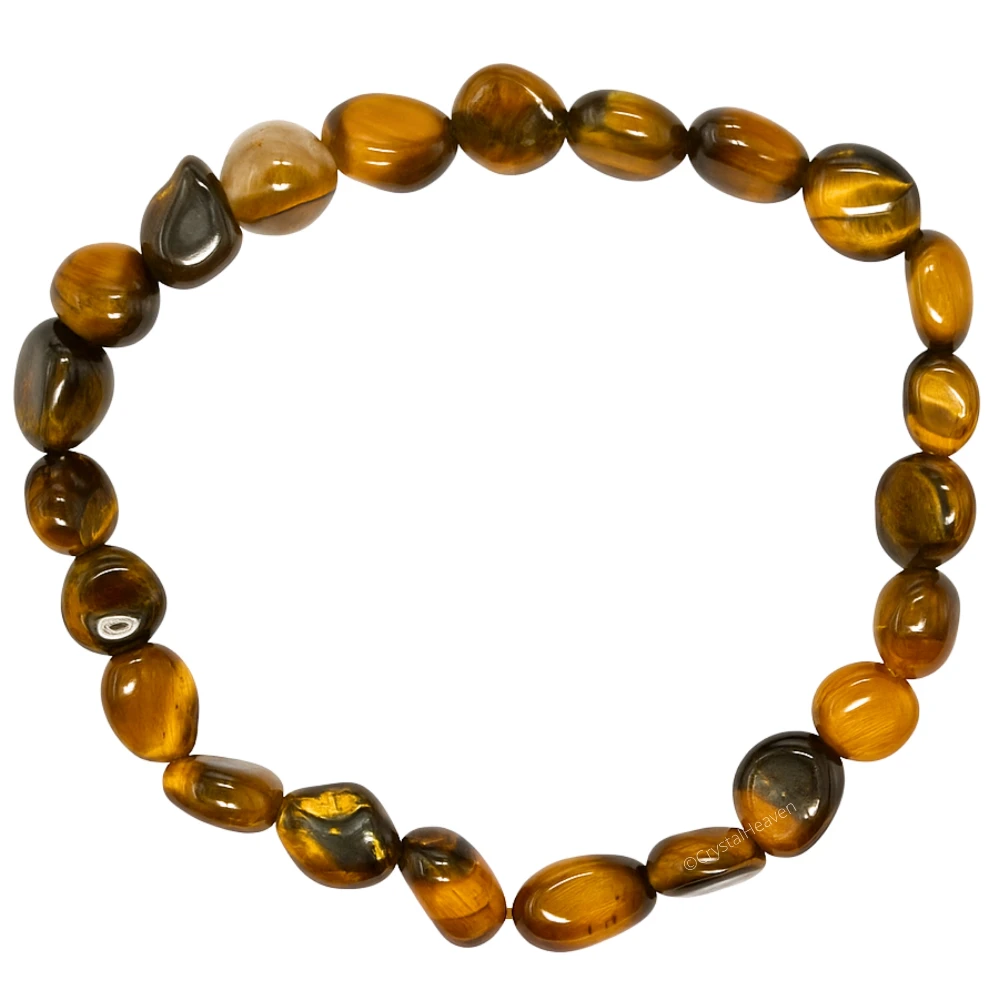 Tiger Eye Tumbled Bracelet (Elastic)