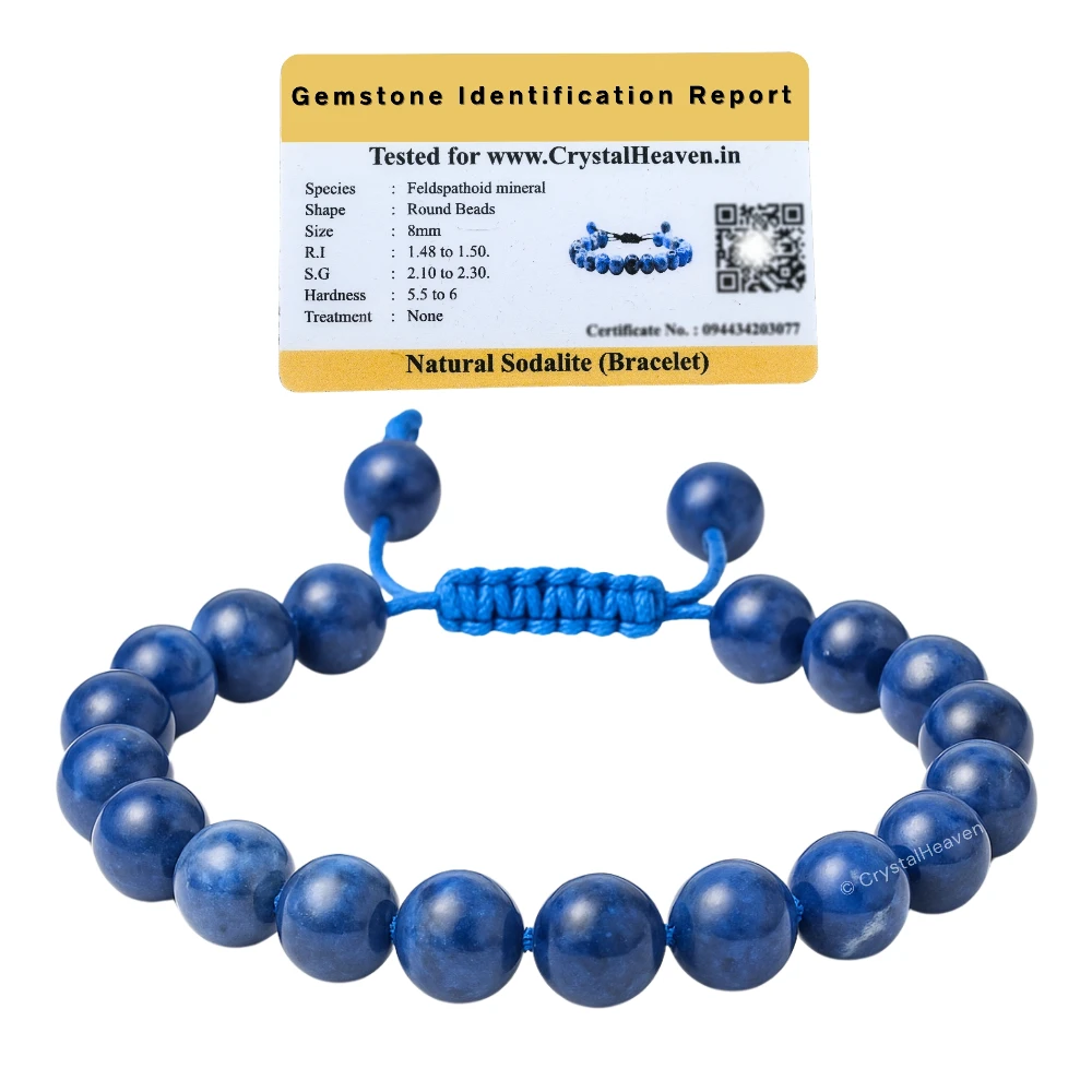Sodalite Bracelet (Adjustable)