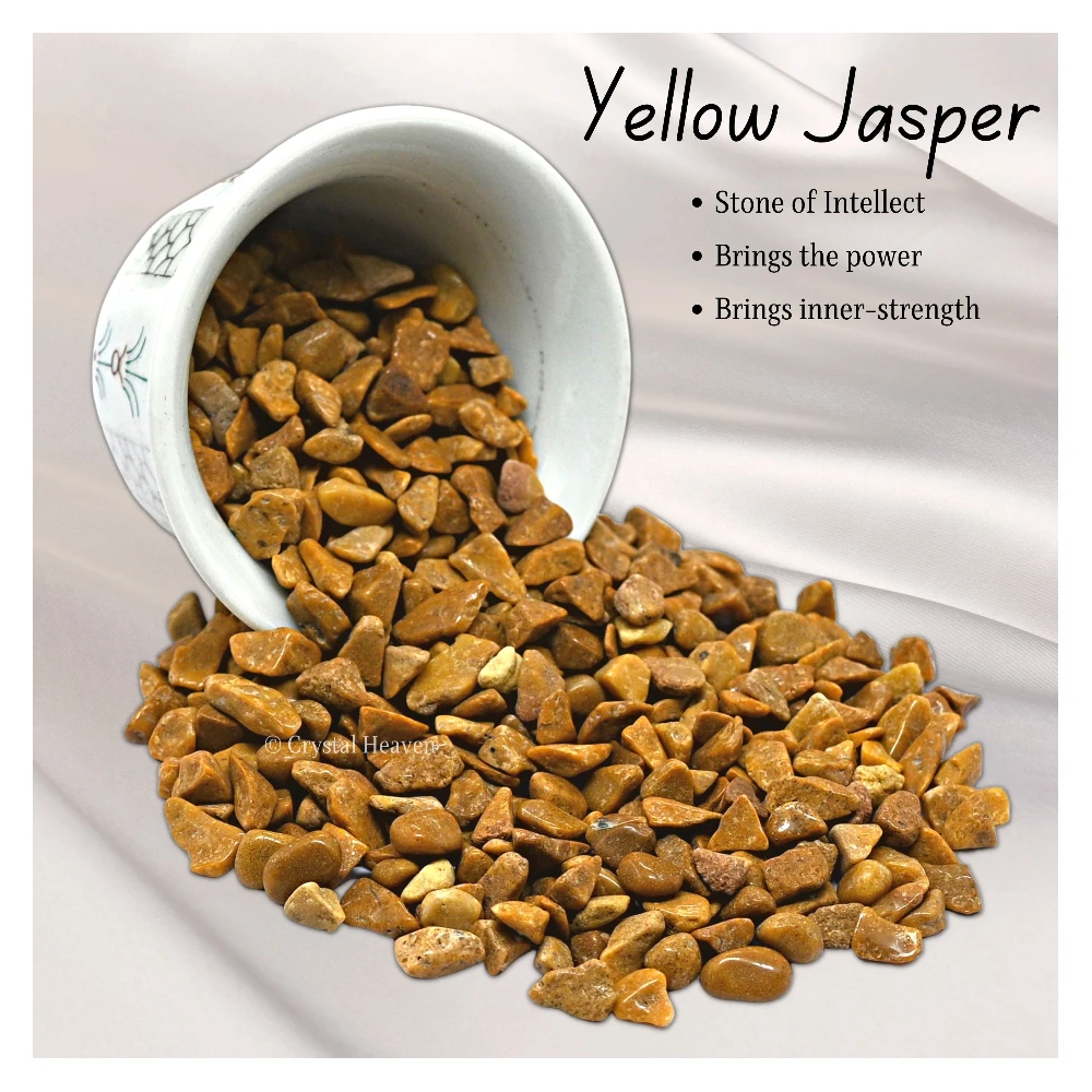 Yellow Jasper Chips (500 gram)