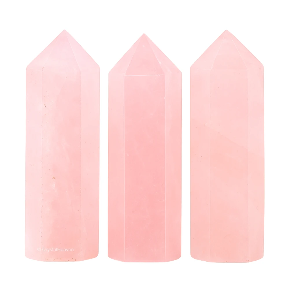 Rose Quartz Pencil Points (Set of 50)