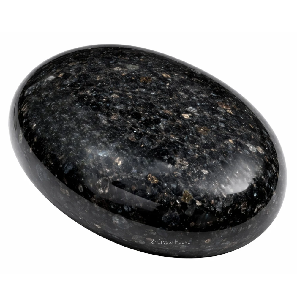 Nuummite Palm Stone